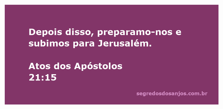 Imagem de viajantes se preparando para uma jornada a Jerusalém, representando Atos 21:15.