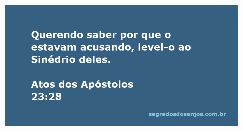 Imagem do Sinédrio, representando a cena em que Paulo é levado para ser julgado.