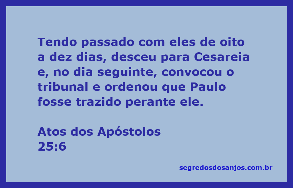 Imagem de um tribunal em Cesareia, simbolizando a passagem bíblica de Atos dos Apóstolos 25:6.