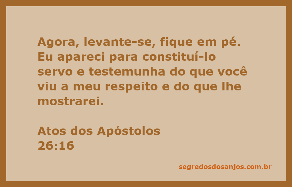 Imagem de uma pessoa se levantando em resposta a uma chamada divina, simbolizando a missão e testemunho.