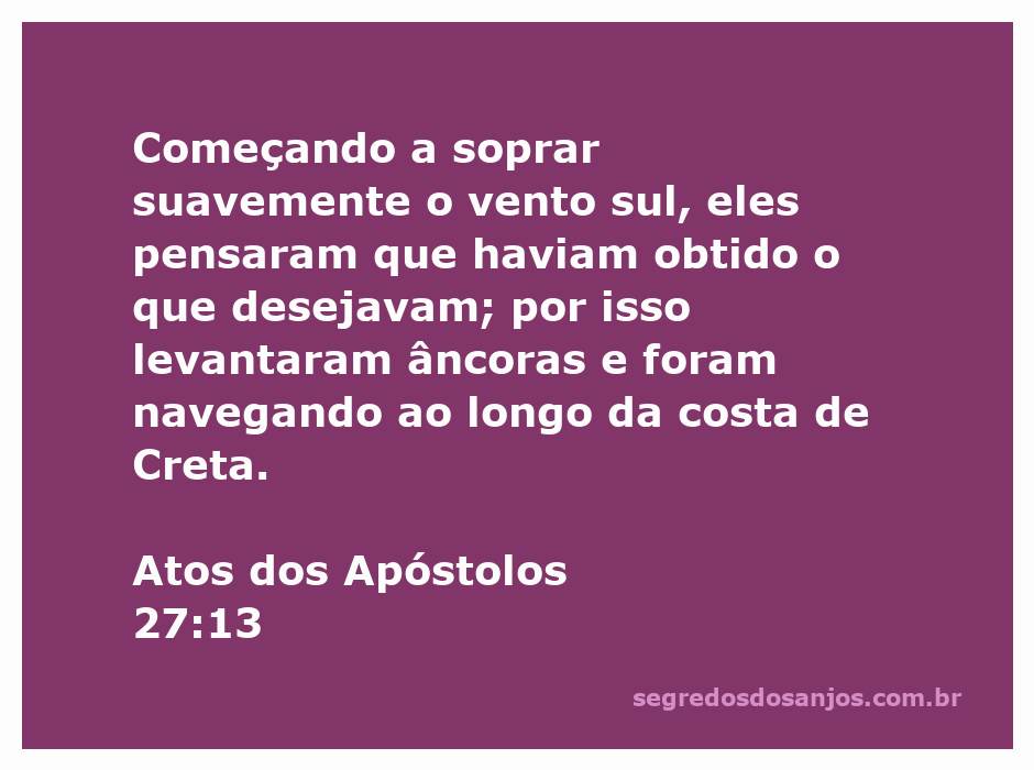 Imagem de um barco navegando ao longo da costa de Creta com vento suave soprando ao sul.