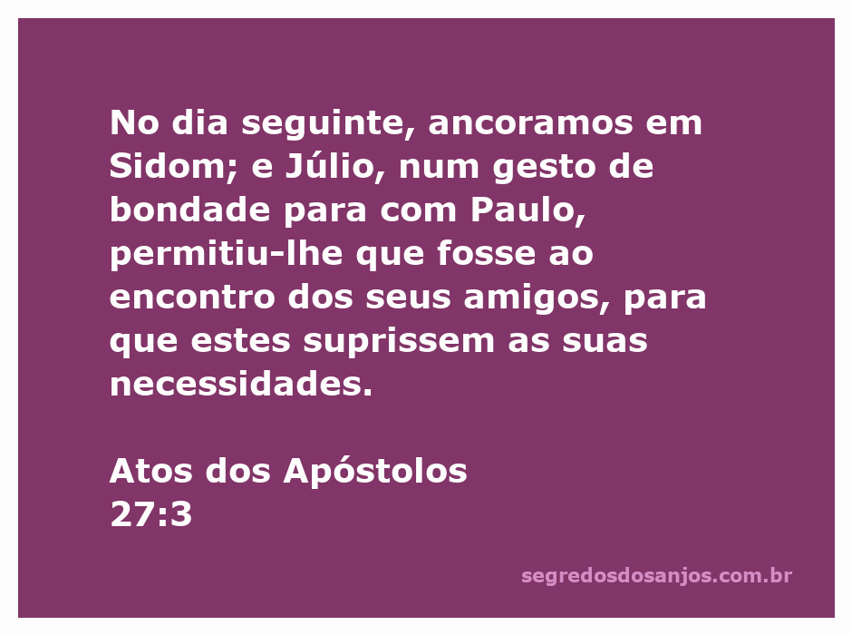 Paulo sendo apoiado por Júlio em Sidom, enquanto visita amigos durante a viagem.