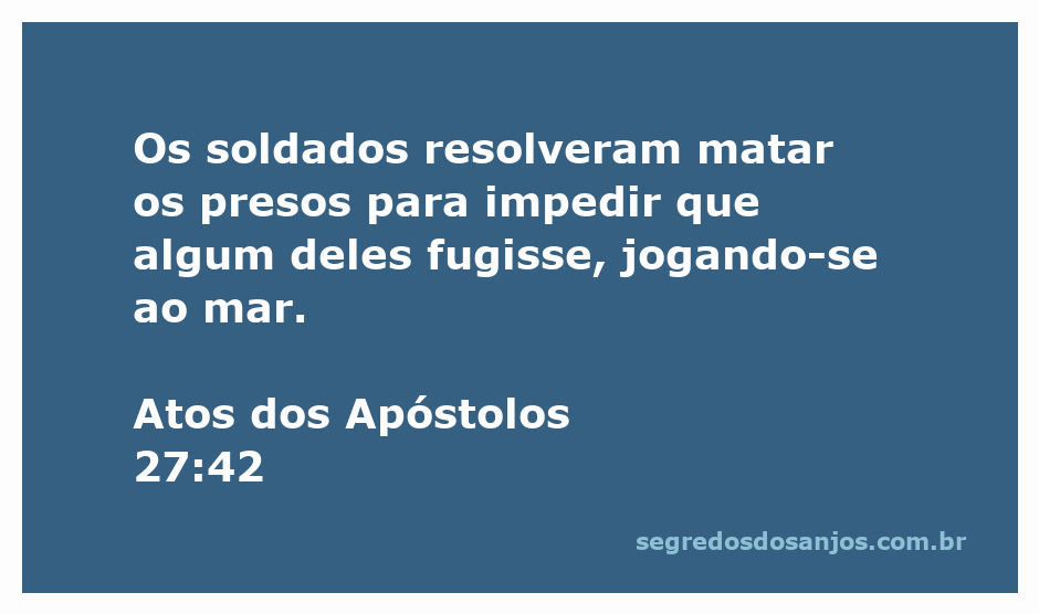 Os soldados discutindo a decisão de matar os presos para evitar fugas durante a tempestade no mar.