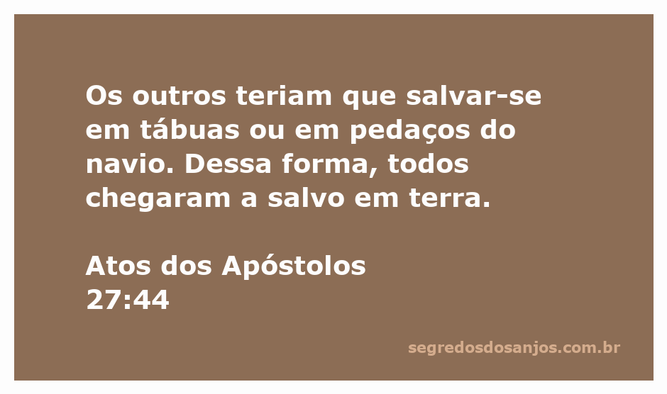 Grupos de pessoas flutuando em tábuas e pedaços de um navio após um naufrágio, simbolizando a salvação em meio ao perigo.