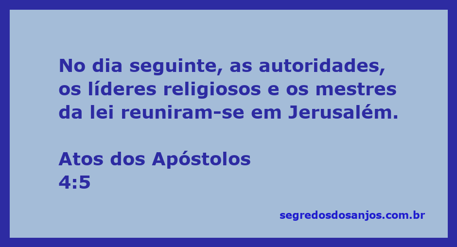 Reunião das autoridades e líderes religiosos em Jerusalém conforme Atos 4:5
