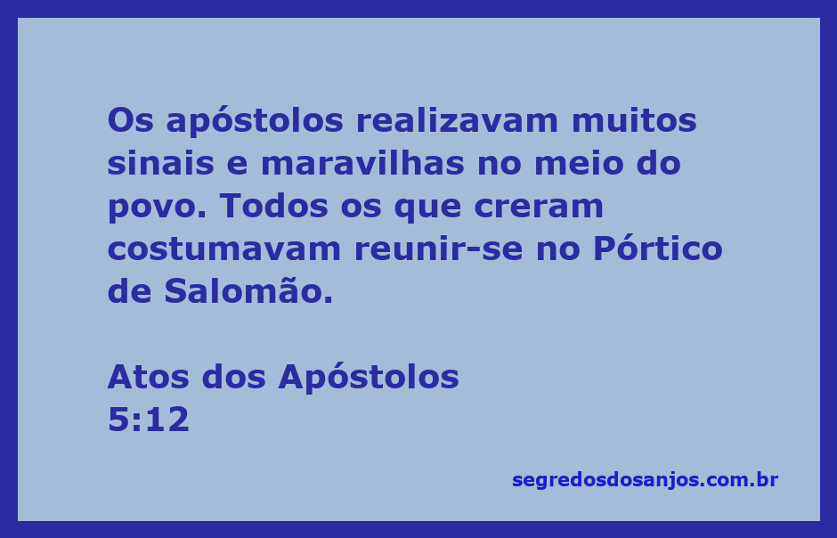Os apóstolos realizando sinais e maravilhas no Pórtico de Salomão