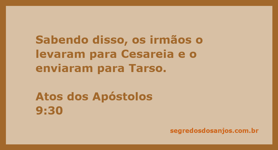 Os irmãos levando Paulo para Cesareia, representando apoio e proteção na sua jornada.