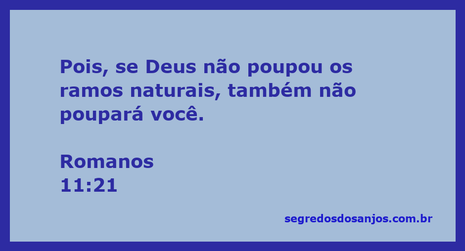 Ilustração representando Romanos 11:21, enfatizando a importância da fé e da advertência divina.