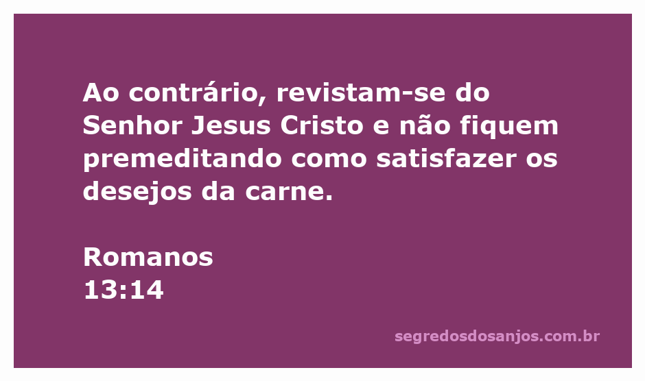 Imagem de uma pessoa se revestindo com vestes que simbolizam a fé em Jesus Cristo, representando Romanos 13:14.