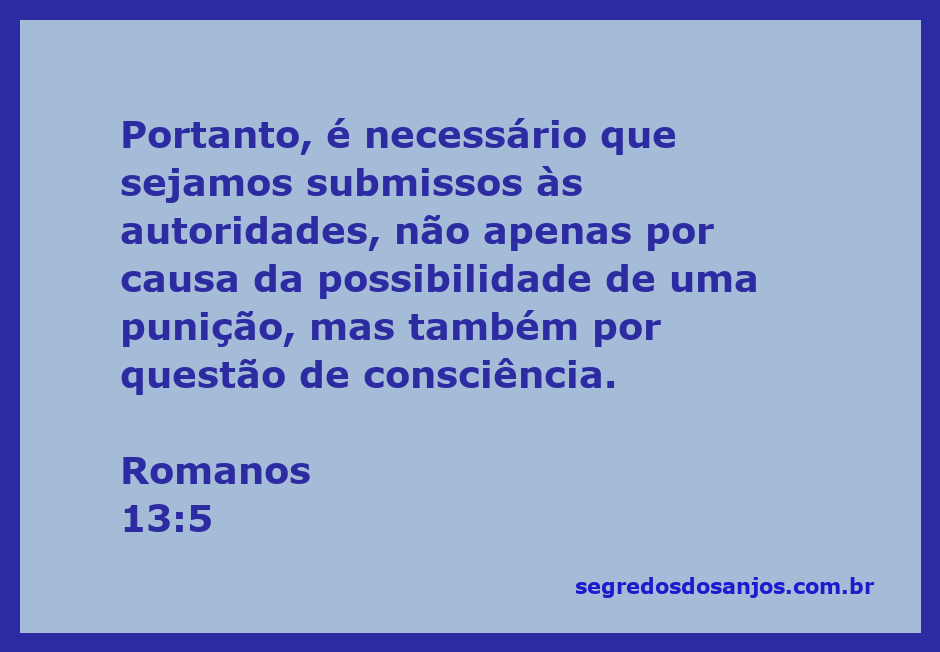 Imagem representativa da submissão às autoridades, inspirada em Romanos 13:5.