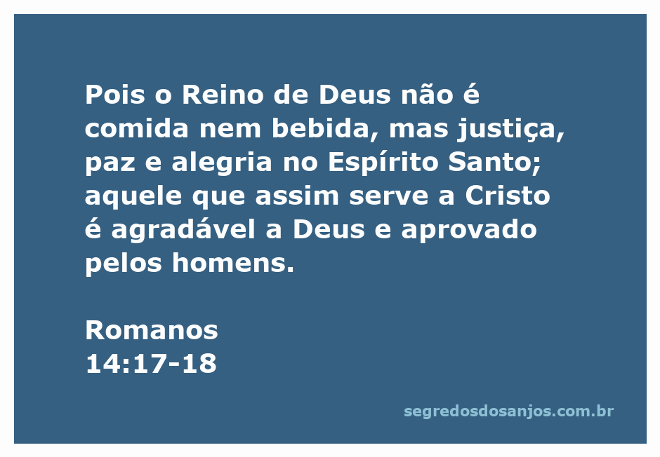 Imagem representativa do Reino de Deus, simbolizando justiça, paz e alegria no Espírito Santo.