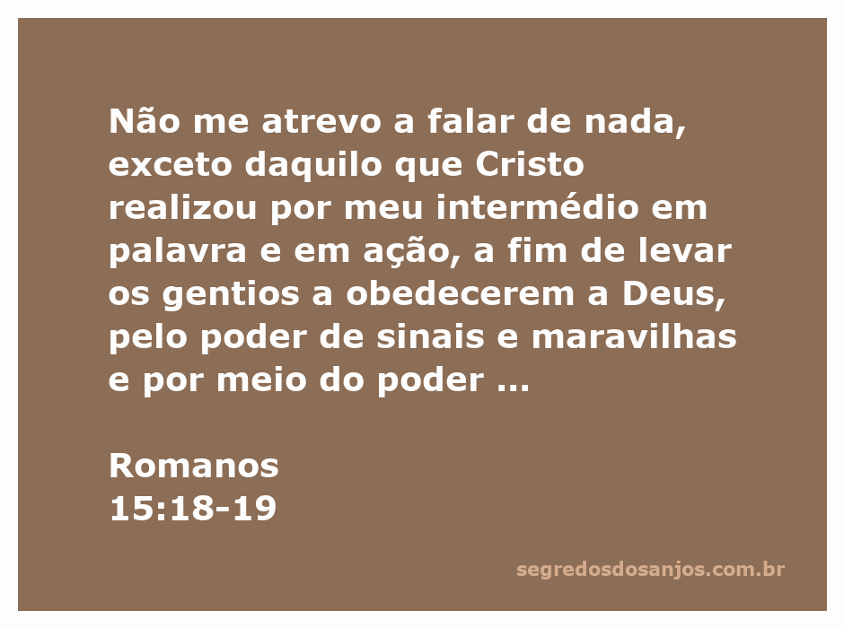 Imagem representativa da pregação do evangelho por Paulo, destacando sinais e maravilhas que atraem os gentios a Deus.