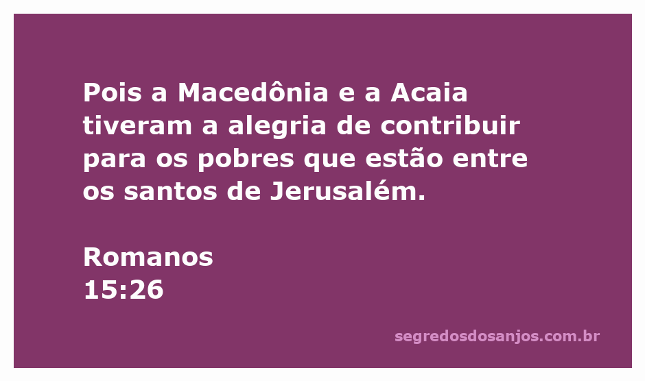 Imagem representativa da contribuição da Macedônia e Acaia para os pobres em Jerusalém, simbolizando solidariedade e generosidade.