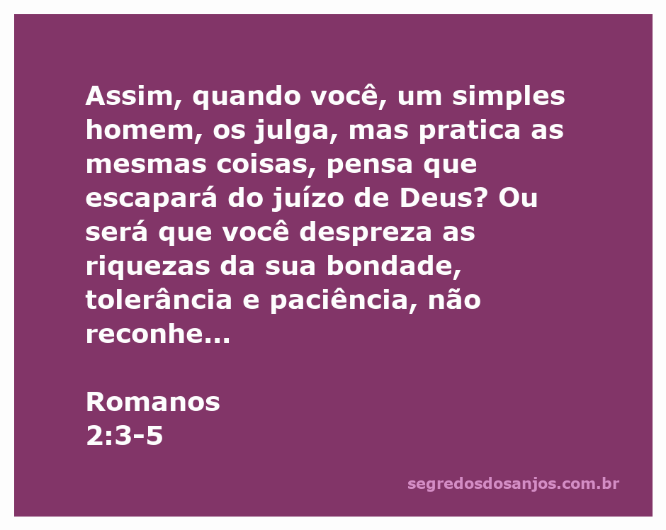 Ilustração que representa a reflexão sobre o juízo de Deus conforme Romanos 2:3-5, destacando a importância do arrependimento e da bondade divina.