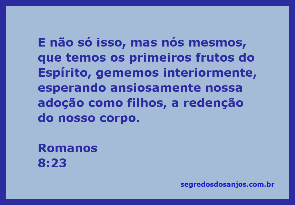 Imagem representativa da esperança e redenção, simbolizando Romanos 8:23 com elementos de espiritualidade e transformação.