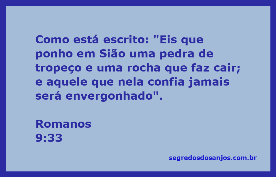 Imagem representando uma pedra de tropeço e uma rocha em Sião, simbolizando a confiança em Deus.