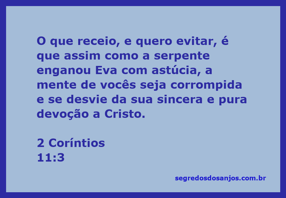 Ilustração da serpente enganando Eva, simbolizando a astúcia e os perigos da corrupção da devoção a Cristo.