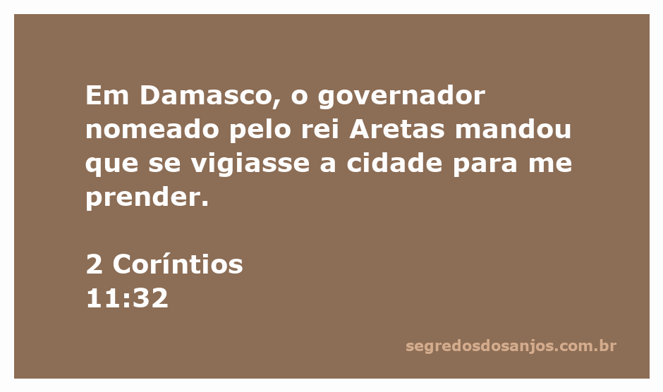 Imagem representativa de 2 Coríntios 11:32, mostrando a cidade de Damasco sob vigilância.