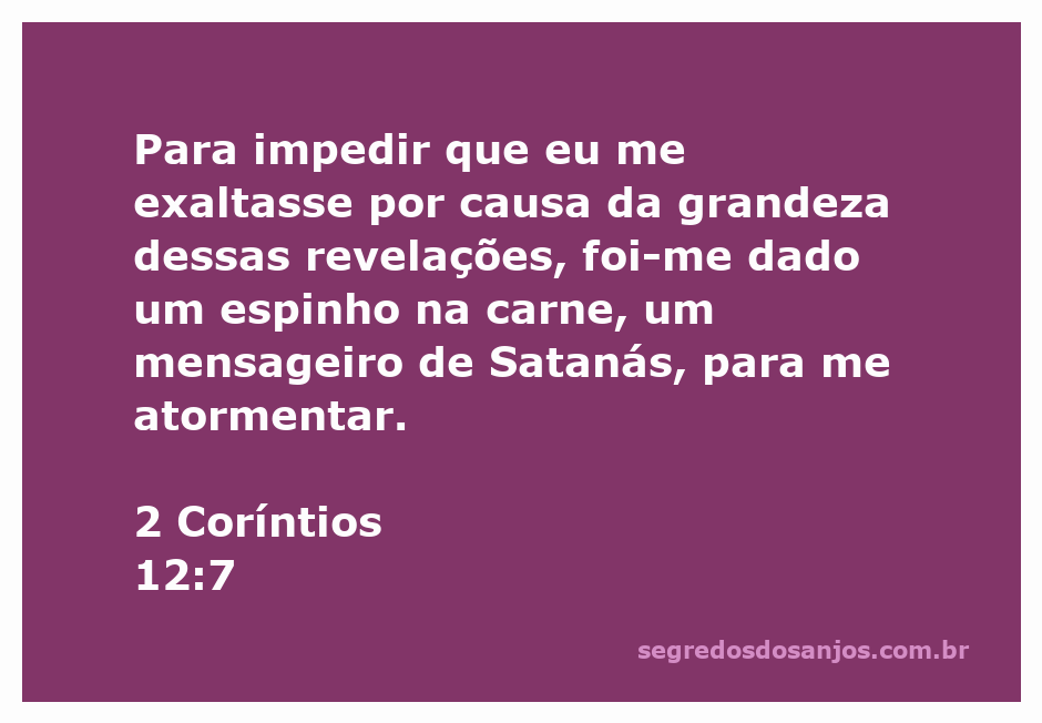 Imagem representativa de 2 Coríntios 12:7, mostrando um espinho e uma luz simbólica para ilustrar a mensagem de humildade e provação.
