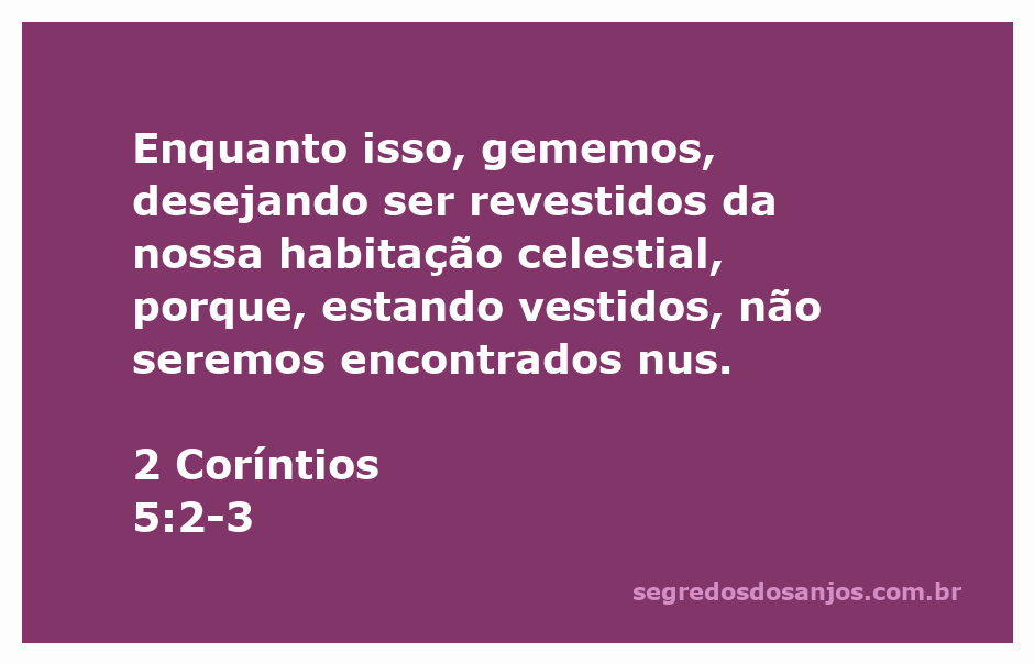 Ilustração de pessoas que anseiam por sua habitação celestial, representando 2 Coríntios 5:2-3.
