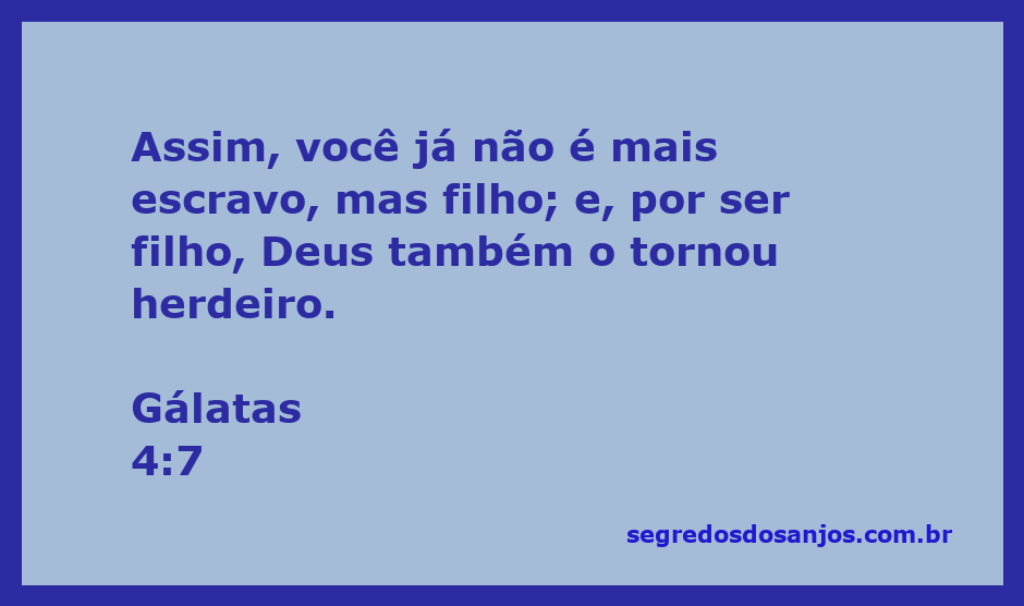 Imagem representativa da liberdade e herança espiritual, inspirada em Gálatas 4:7