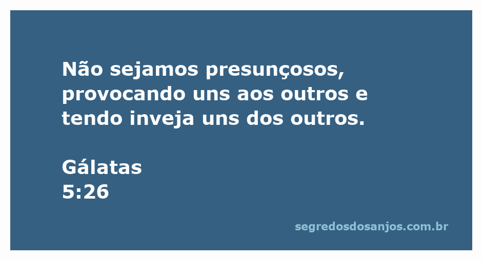 Imagem ilustrativa sobre o versículo Gálatas 5:26, refletindo a mensagem de humildade e harmonia entre as pessoas.