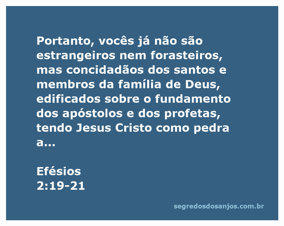 Imagem representativa da união e pertença à família de Deus com base em Efésios 2:19-21.