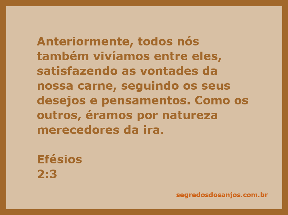 Imagem representativa do versículo Efésios 2:3, ilustrando a luta espiritual e as tentações da carne.