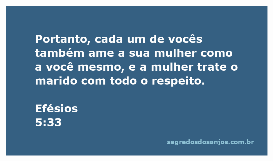 Imagem representativa do amor e respeito entre marido e mulher, inspirada em Efésios 5:33.