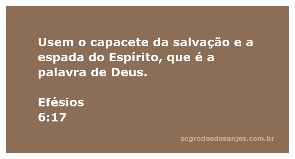 Uma imagem representativa do capacete da salvação e da espada do Espírito, simbolizando a proteção e a palavra de Deus.