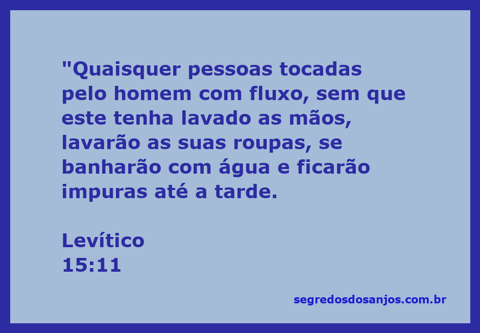 Ilustração de uma pessoa lavando as mãos e roupas em conformidade com as leis de pureza do Levítico.