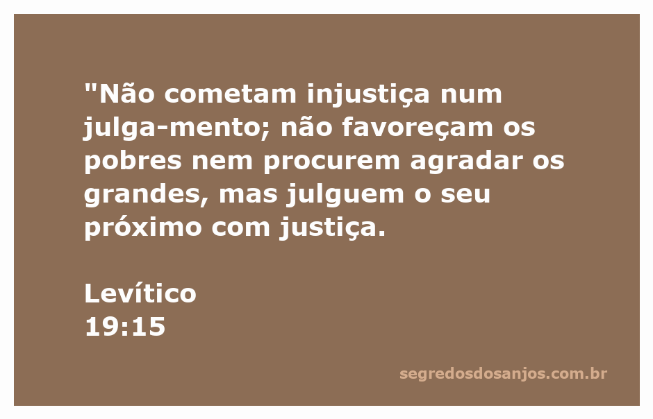 Imagem representativa da passagem bíblica Levítico 19:15, enfatizando a importância da justiça no julgamento.