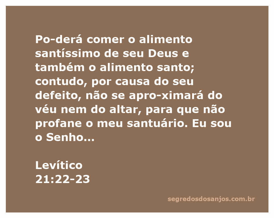 Um sacerdote da Bíblia se prepara para oferecer sacrifícios no templo, respeitando as normas de santidade descritas em Levítico 21:22-23.