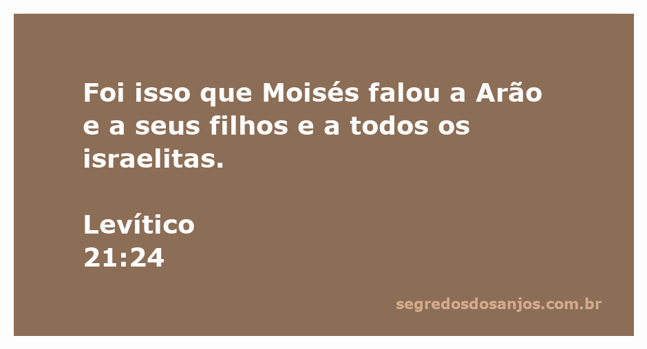 Moisés instruindo Arão e seus filhos sobre as leis para os israelitas.