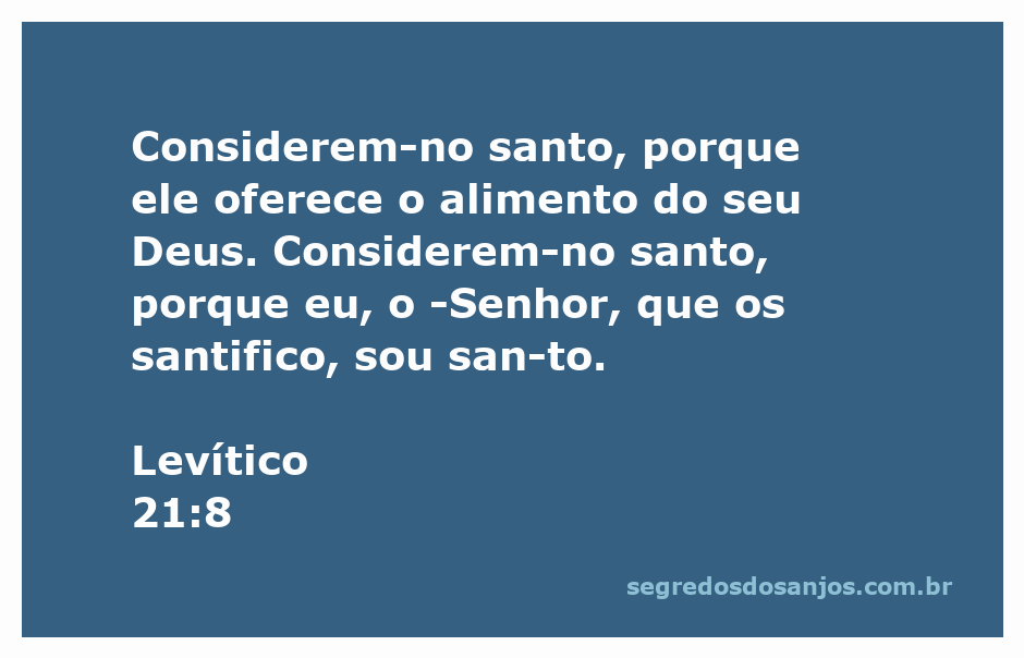 Um sacerdote em oração, representando a santidade do serviço a Deus conforme Levítico 21:8.