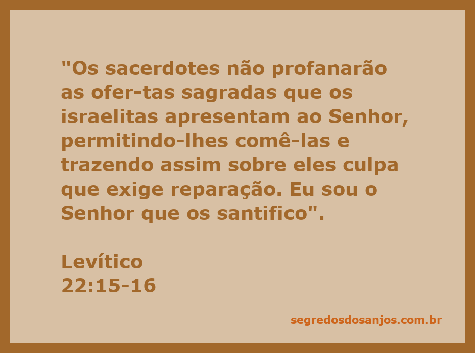 Sacerdotes israelitas oferecendo sacrifícios sagrados ao Senhor, simbolizando a santidade das ofertas.