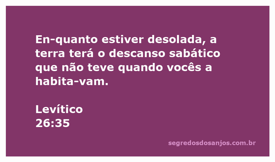 Imagem representativa da terra desolada em Levítico 26:35, simbolizando o descanso sabático.