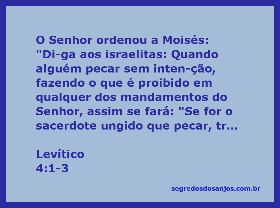 Ilustração do Sacerdote trazendo um novilho para a oferta de pecado, conforme Levítico 4:1-3.