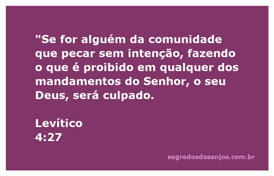 Uma ilustração que representa Levítico 4:27, enfatizando a culpa por pecados não intencionais na comunidade.