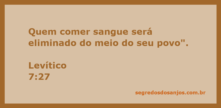 Imagem representativa do versículo Levítico 7:27, destacando a proibição de consumir sangue na tradição judaica.