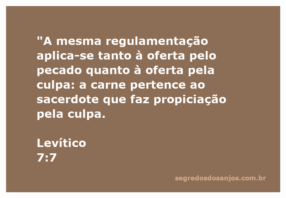 Ilustração de um sacerdote oferecendo sacrifícios de acordo com Levítico 7:7, enfatizando a importância das ofertas pelo pecado e pela culpa.