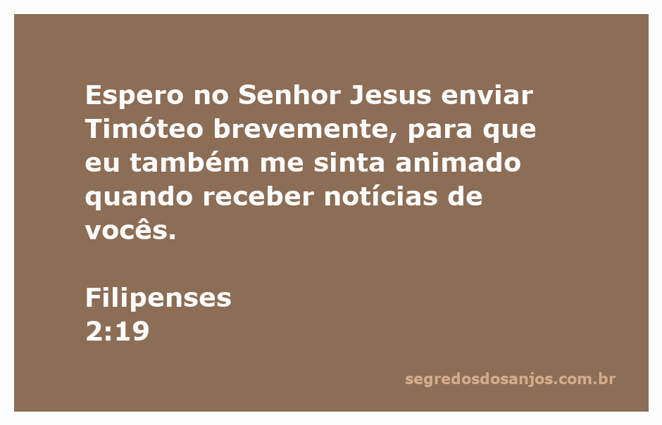 Imagem de Timóteo, enviado por Paulo, representando a esperança e a animação entre os fiéis.