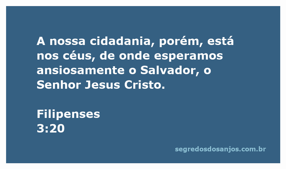 Imagem que representa a cidadania celestial mencionada em Filipenses 3:20.