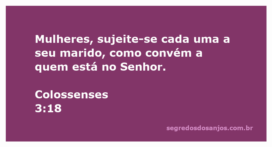 Mulheres se sujeitando a seus maridos, conforme a orientação bíblica de Colossenses 3:18.