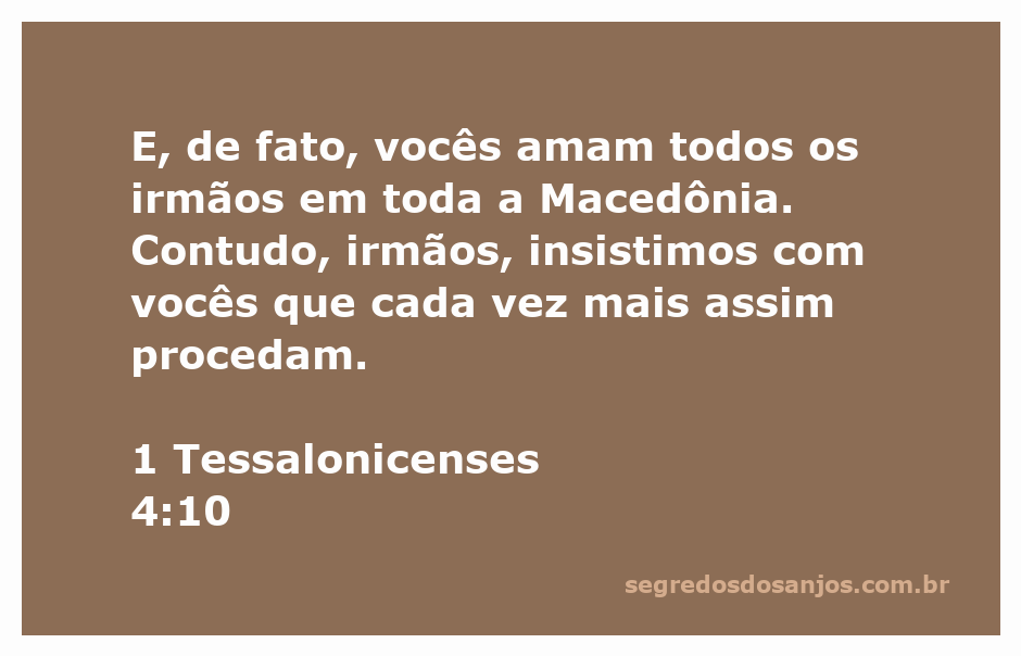Irmãos em amor e união, representando a mensagem de 1 Tessalonicenses 4:10 sobre o amor fraternal na Macedônia.