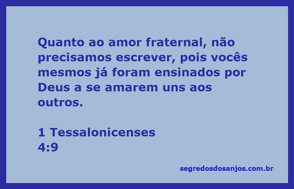Imagem representando o amor fraternal entre pessoas, simbolizando a mensagem de 1 Tessalonicenses 4:9.