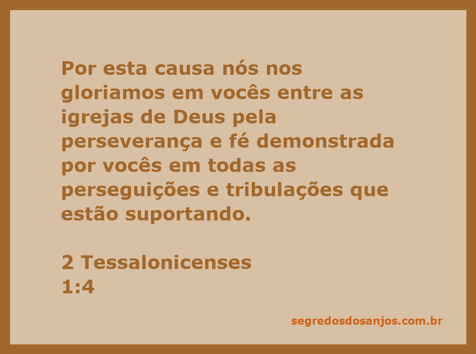 Imagem que representa a perseverança e fé dos Tessalonicenses em meio a perseguições e tribulações.