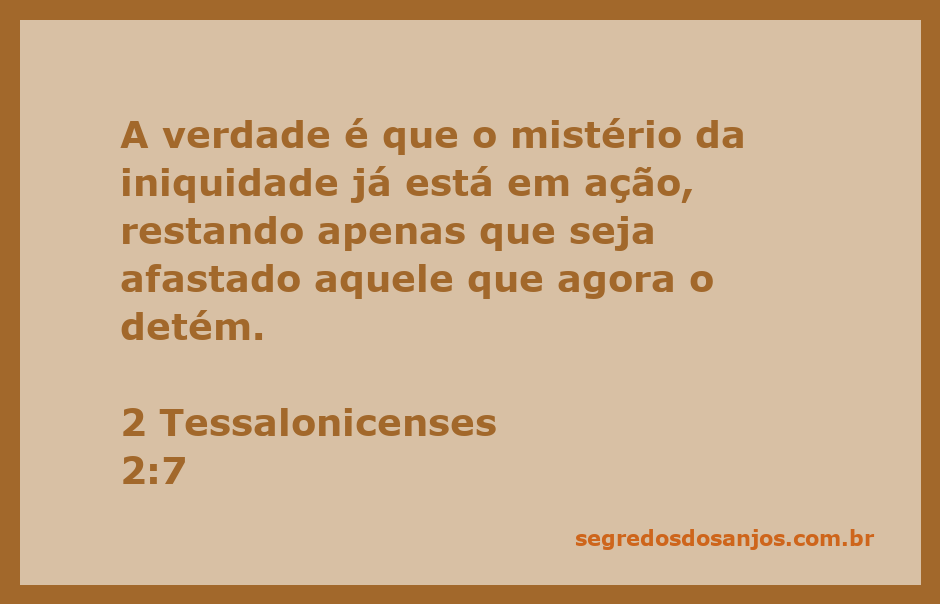 Uma representação do mistério da iniquidade em 2 Tessalonicenses 2:7, simbolizando a luta entre o bem e o mal.