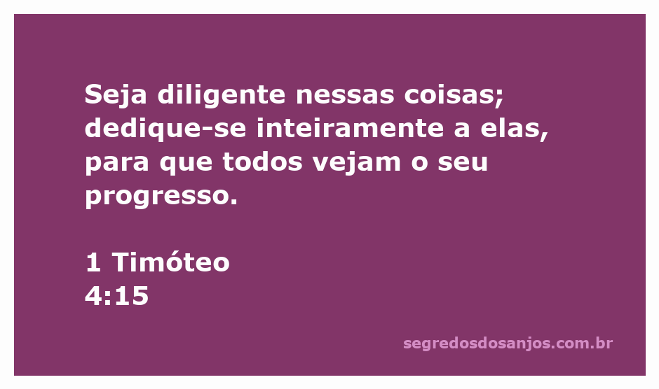 Ilustração de um caminho representando o progresso espiritual e a dedicação às boas obras, inspirado em 1 Timóteo 4:15.