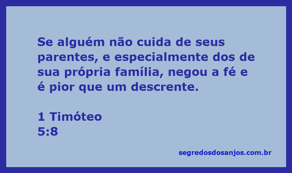 Imagem representativa de uma família unida, simbolizando o cuidado e a responsabilidade familiar conforme 1 Timóteo 5:8.